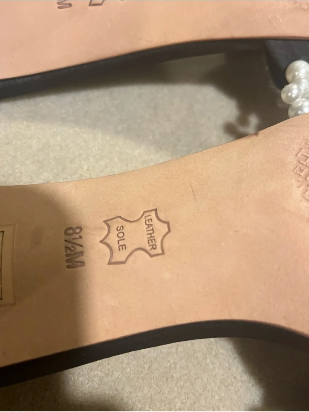 Tory Burch black slide